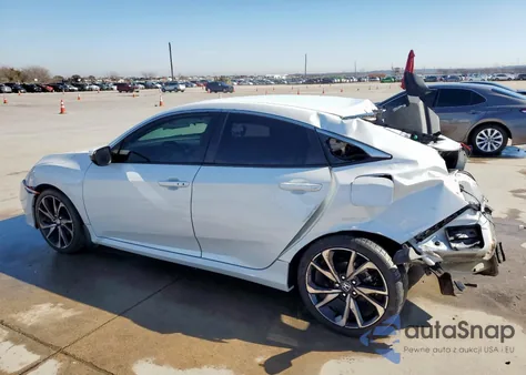 2021 Honda Civic Sport z USA, uszkodzony, nr VIN 2HGFC2F82MH543959